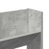 Veggskoskap 2 stk betonggrå 80x18x90 cm sponplater