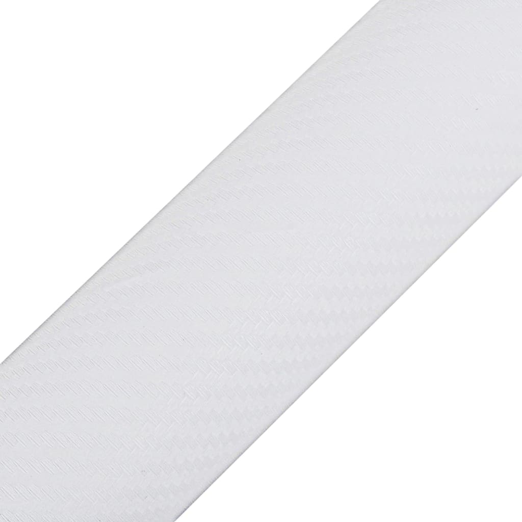 Bilfolier 2 stk 3D hvit 100x150 cm+50x150 cm