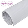 Bilfolier 2 stk 3D hvit 100x150 cm+50x150 cm