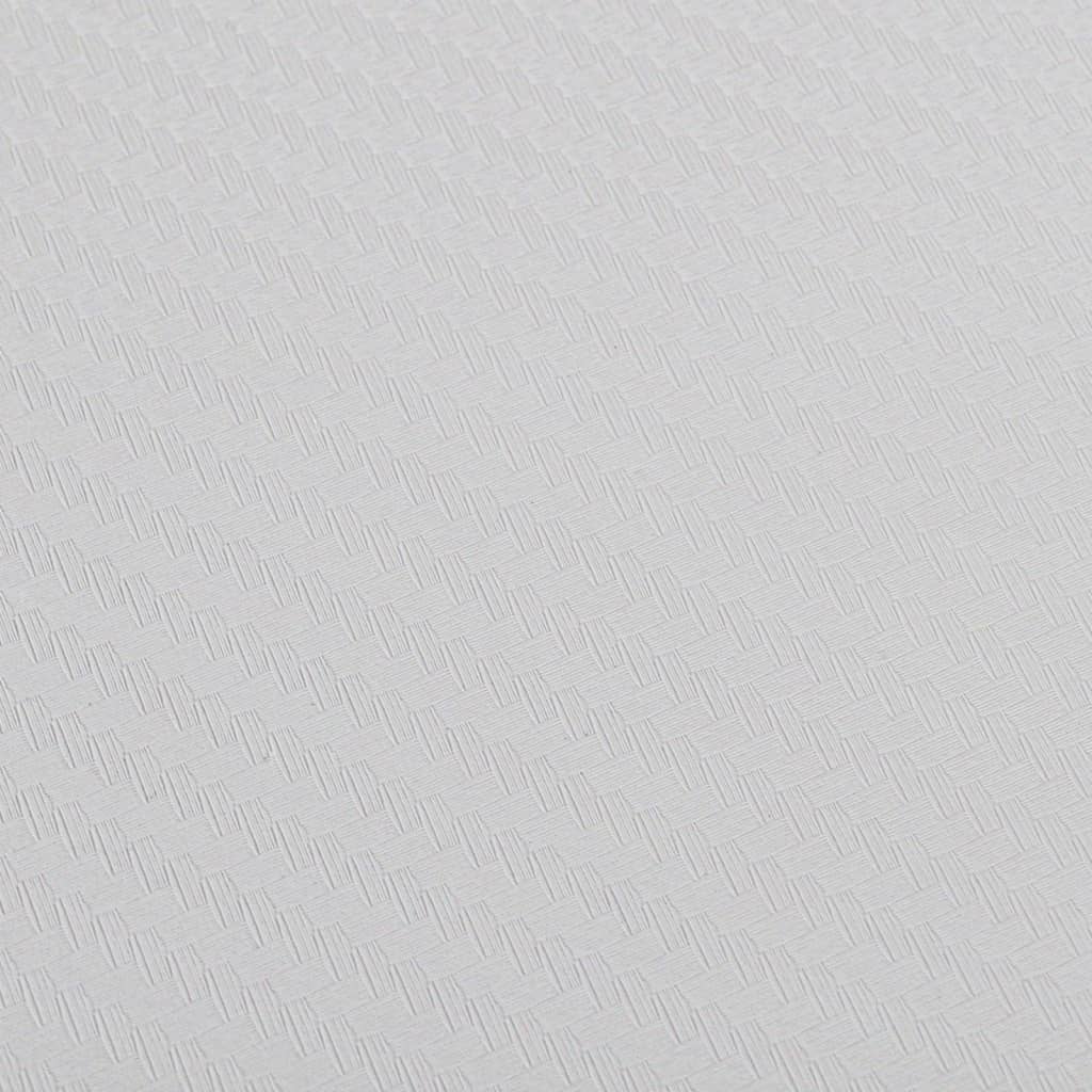 Bilfolier 2 stk 3D hvit 100x150 cm