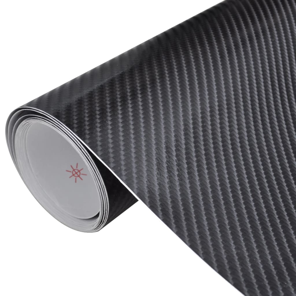 Bilfolie 4D svart 100x150 cm