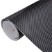 Bilfolier 2 stk 4D svart 100x150 cm+50x150 cm