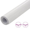 Bilfolier 2 stk 4D hvit 100x150 cm+50x150 cm