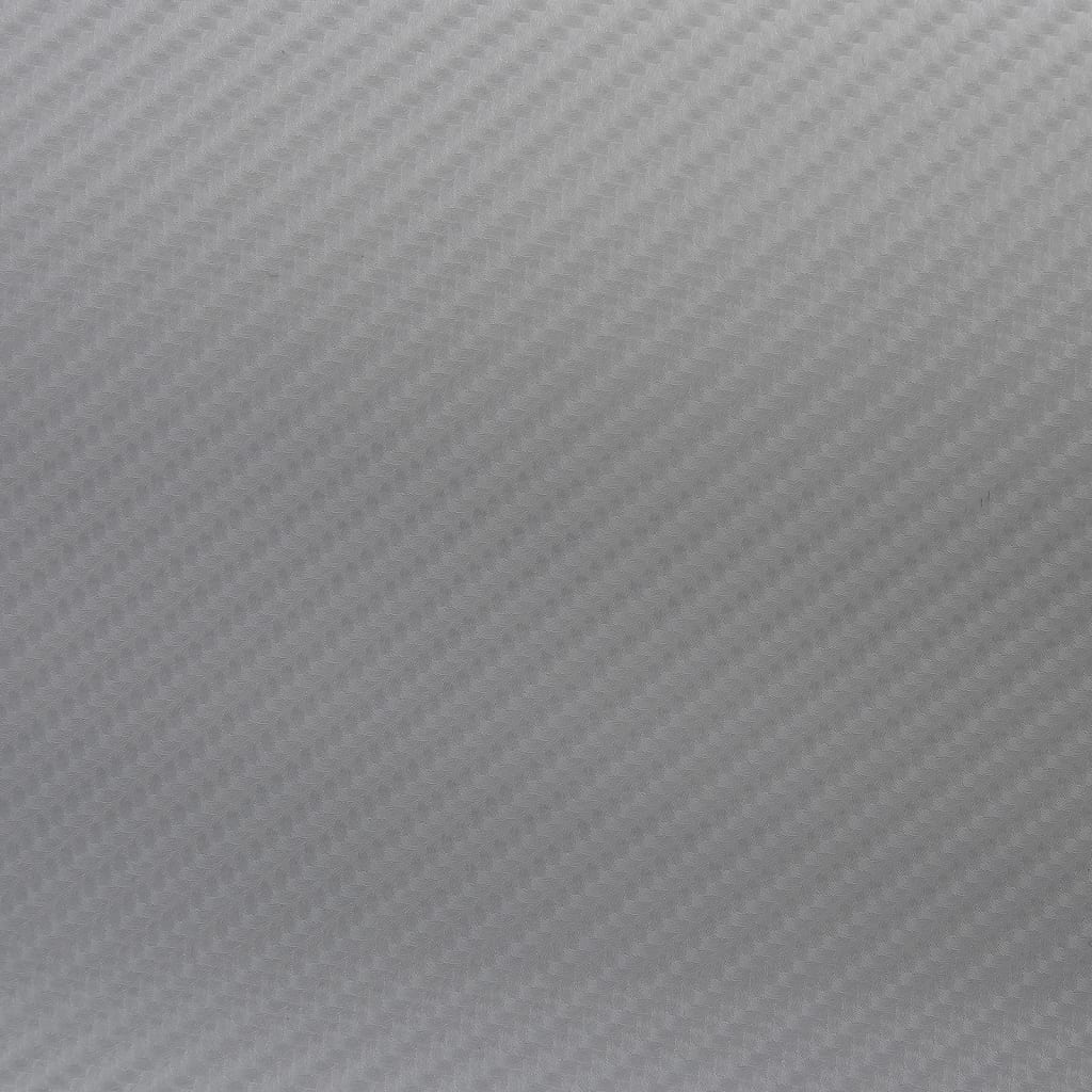 Bilfolier 2 stk 4D sølv 100x150 cm