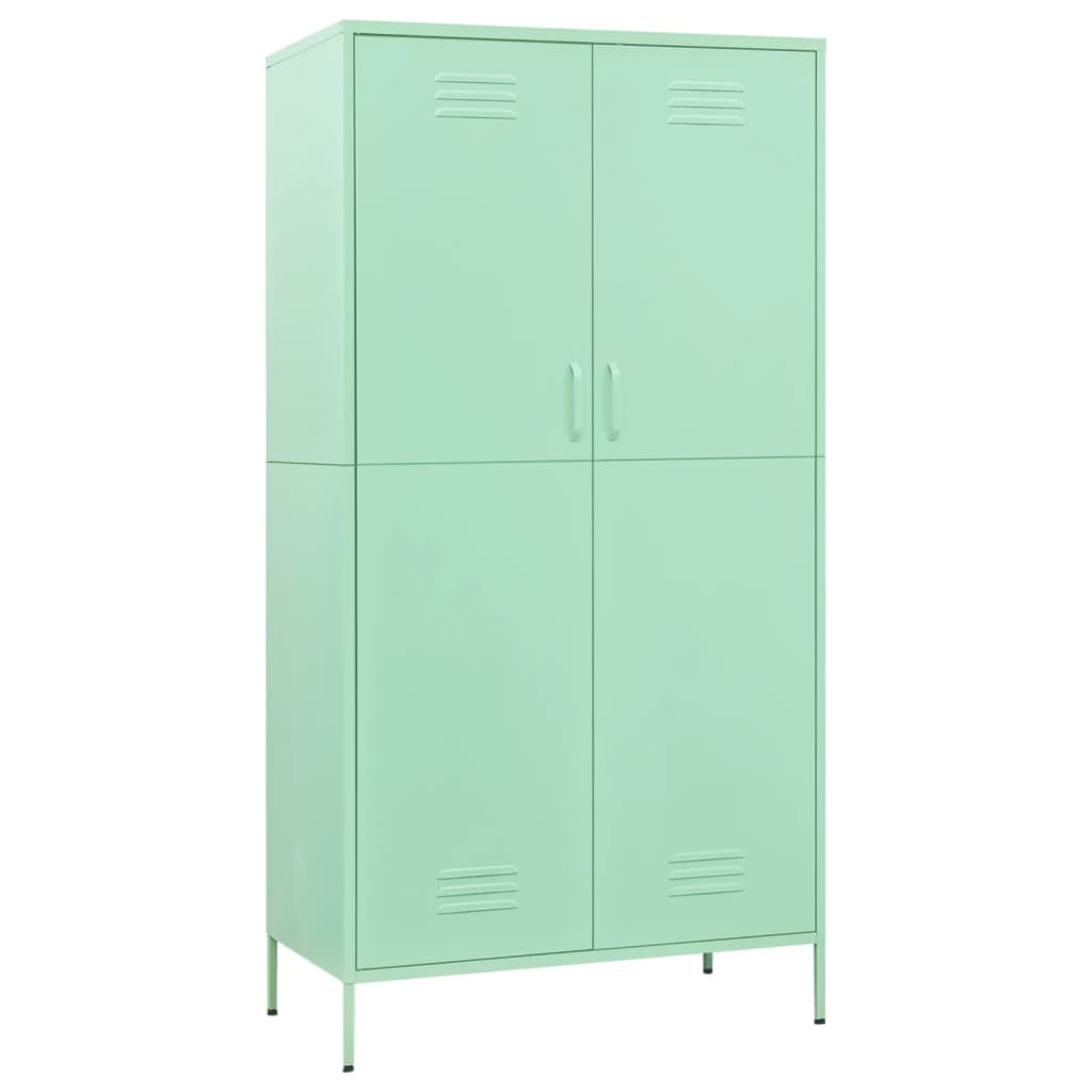 Garderobe mint 90x50x180 cm stål