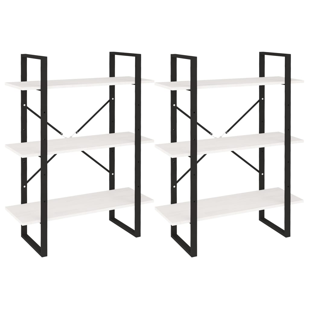 Høyskap hvit 80x30x210 cm heltre furu