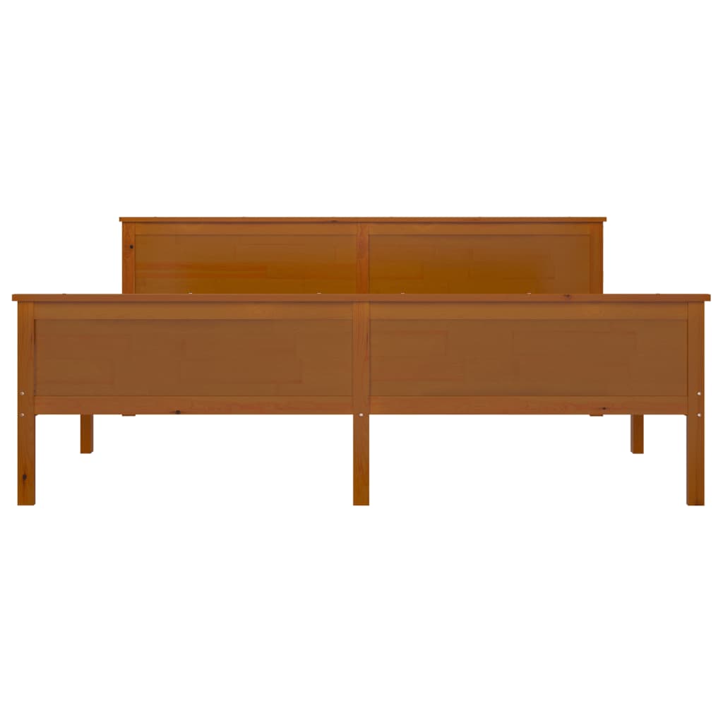 Sengeramme honningbrun furu 180x200 cm