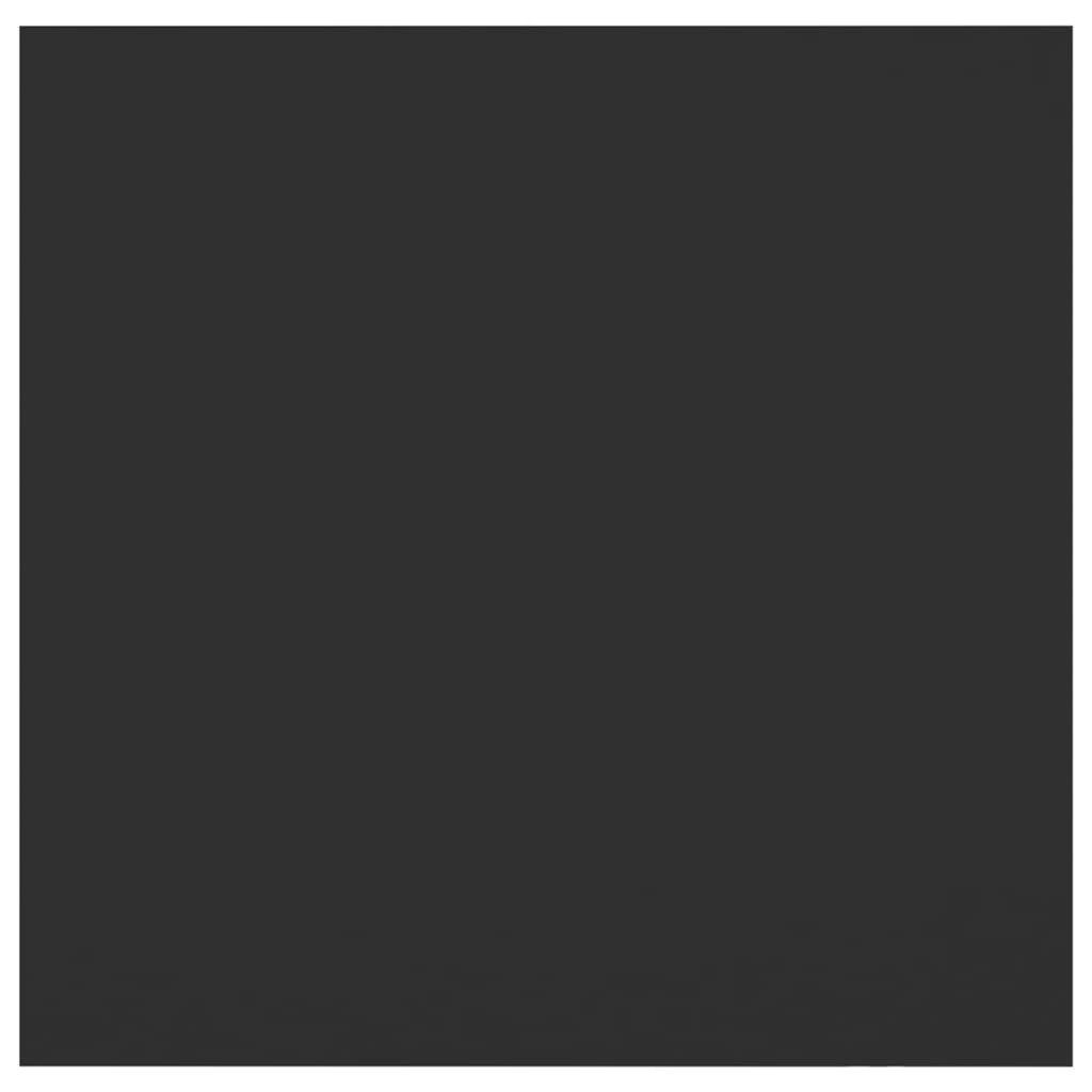 Nattbord svart 30,5x30x30 cm konstruert tre