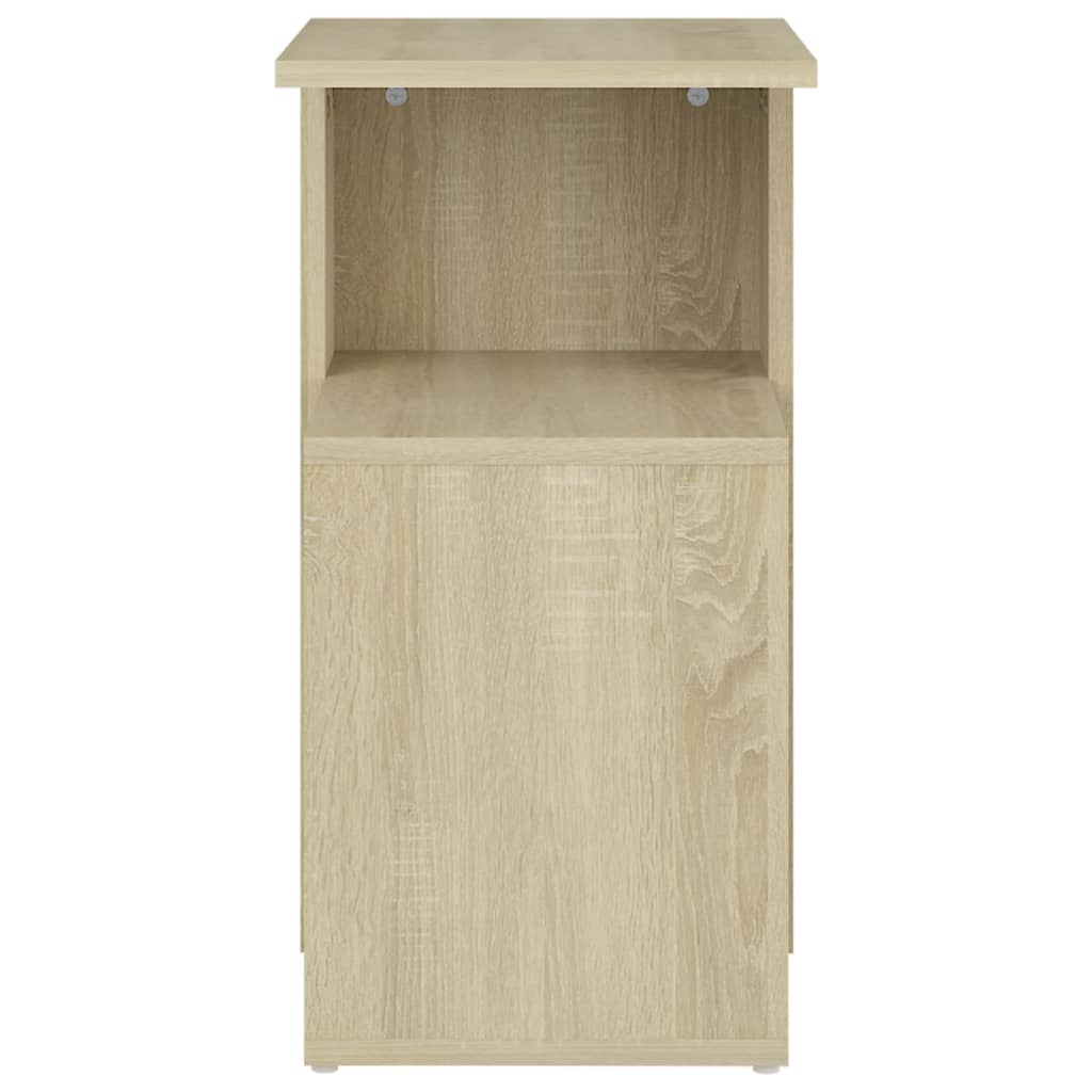 Sidebord sonoma eik 36x30x56 cm konstruert tre vidaXL