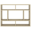 Vegghylle sonoma eik 75x16x55 cm konstruert tre