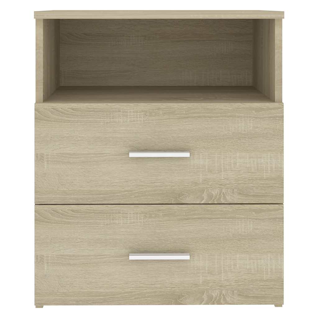 Nattbord sonoma eik 50x32x60 cm
