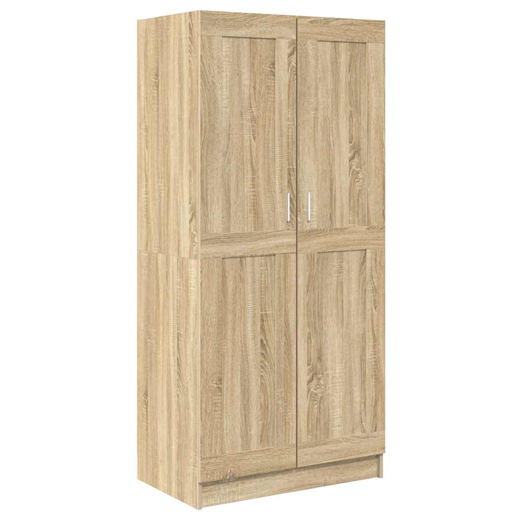 Garderobe sonoma eik 82,5x51,5x180 cm konstruert tre vidaXL