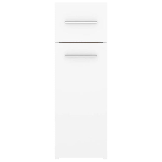Apotekskap hvit 20x45,5x60 cm konstruert tre