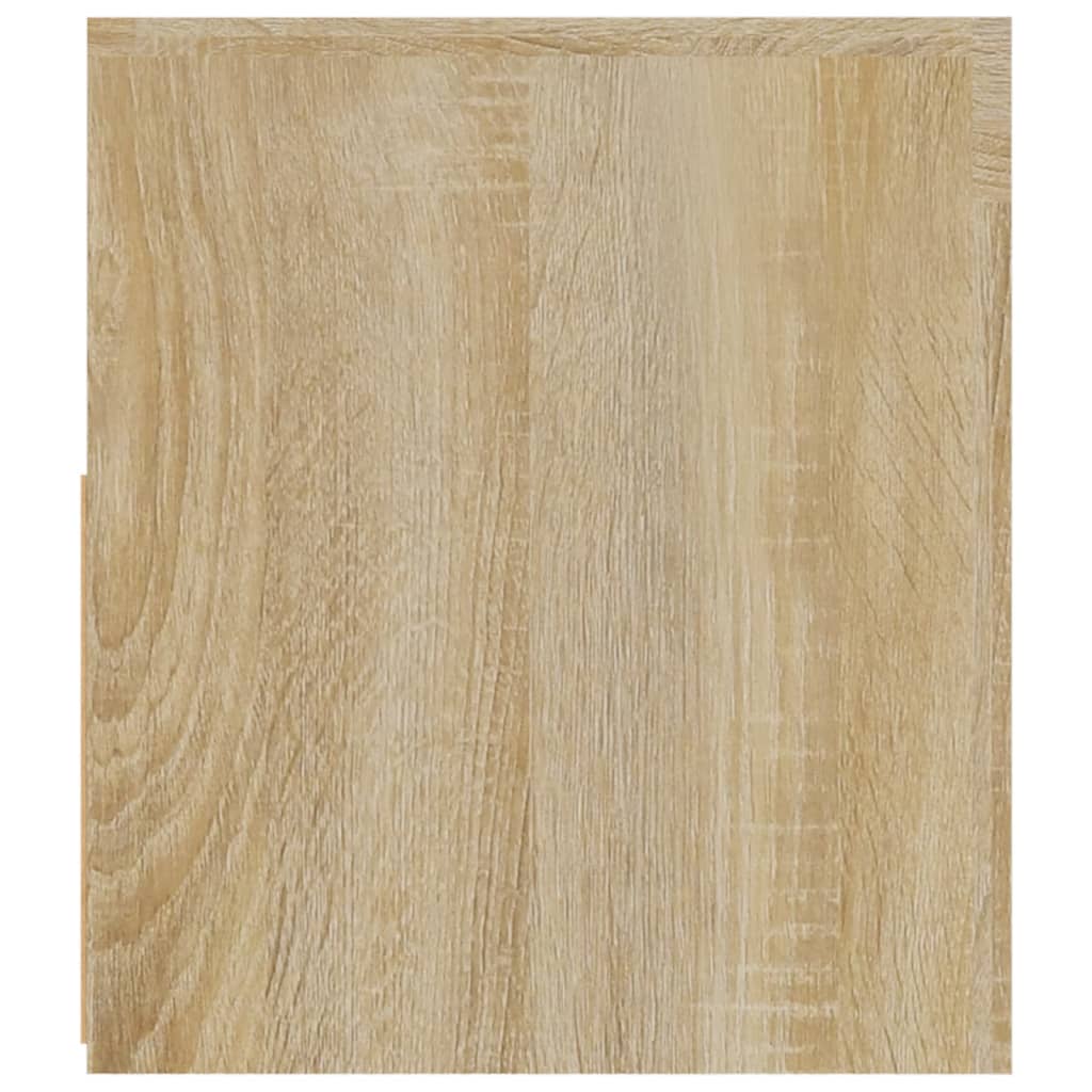 Nattbord med LED 2 stk sonoma eik 60x35x40 cm