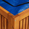 Putekasse 175x50x58 cm heltre akasie