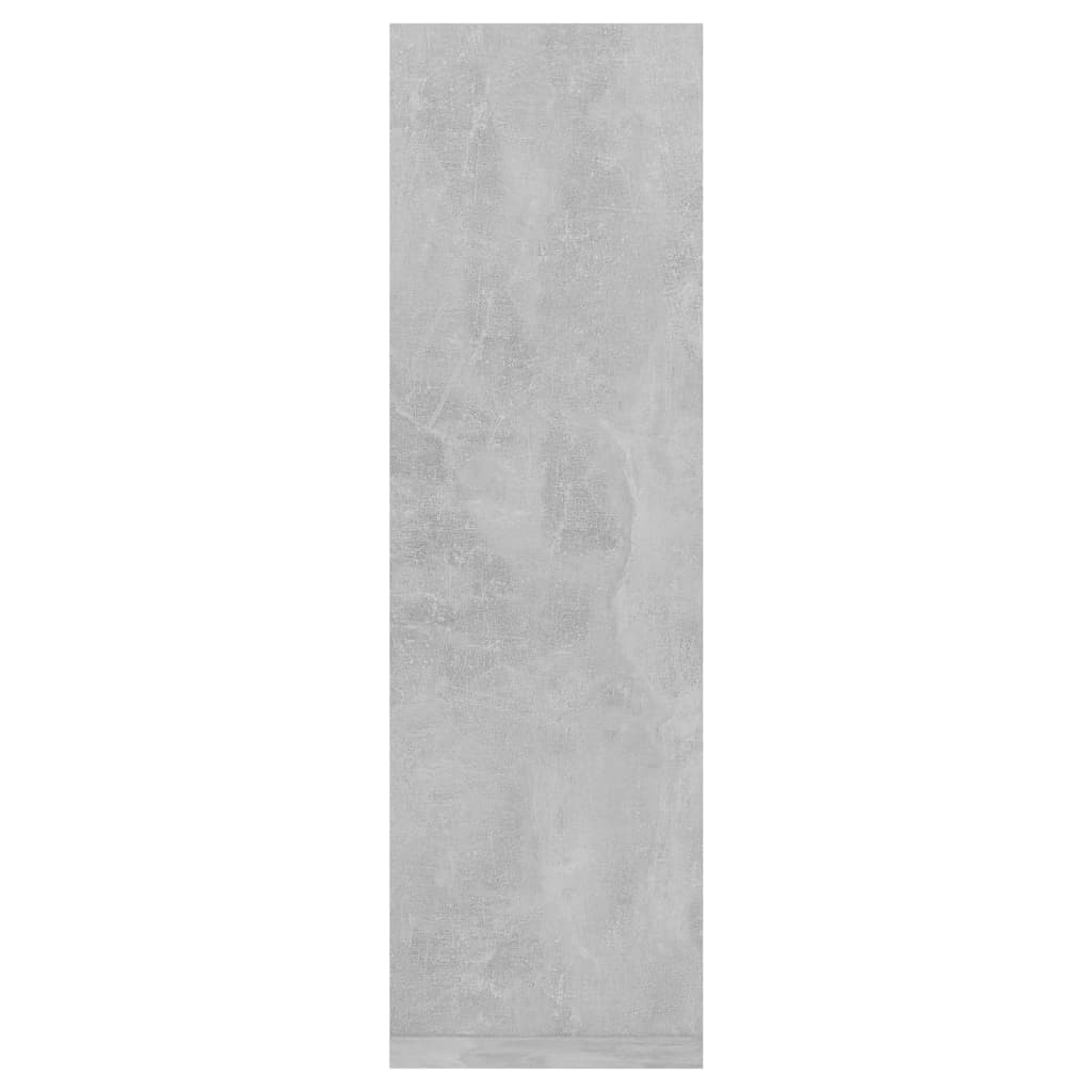 Vegghyller 2 stk betonggrå 50x15x50 cm konstruert tre