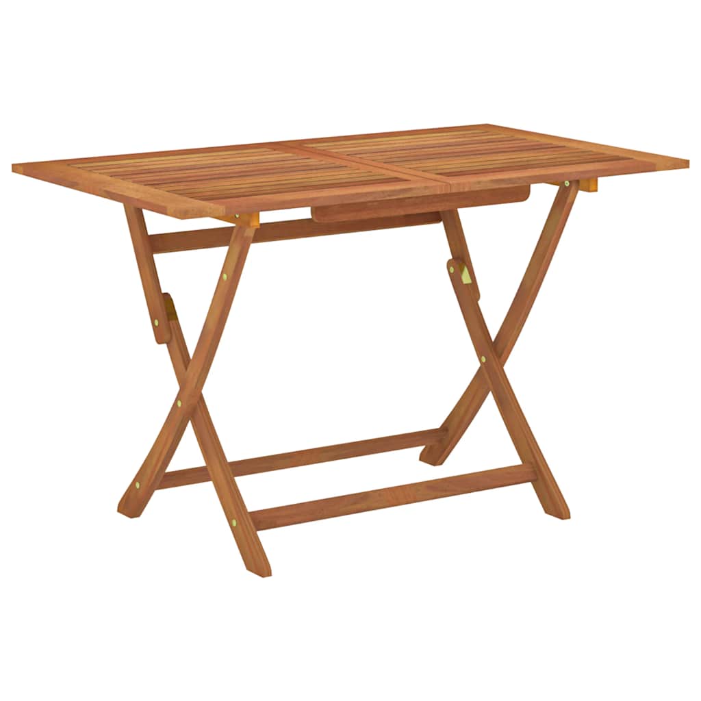Sammenleggbart hagebord 120x70x75 cm heltre eukalyptus