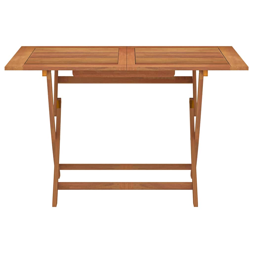 Sammenleggbart hagebord 120x70x75 cm heltre eukalyptus