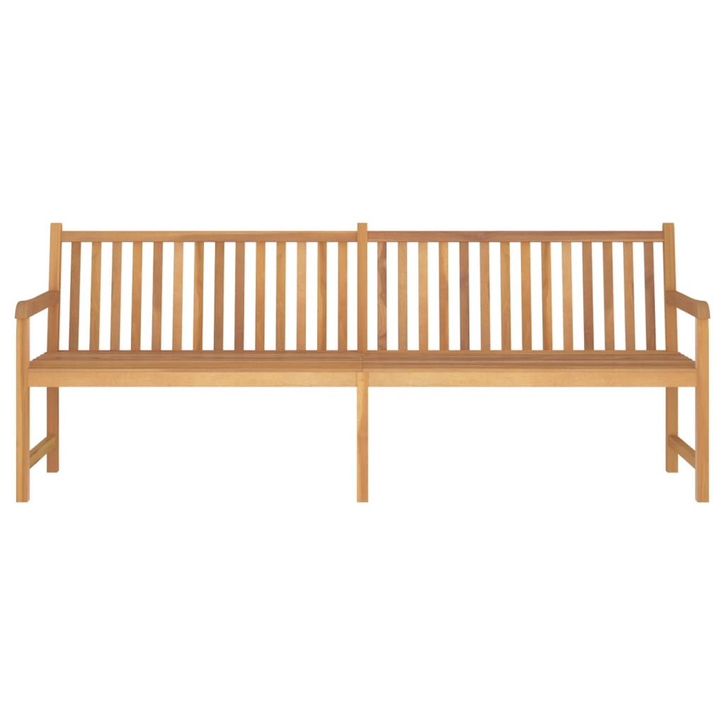 Hagebenk 228 cm heltre teak