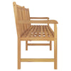 Hagebenk 228 cm heltre teak