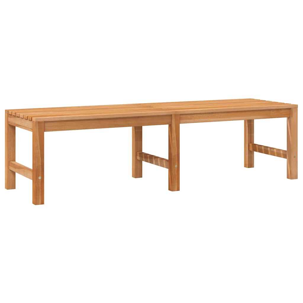 Hagebenk 150 cm heltre teak vidaXL