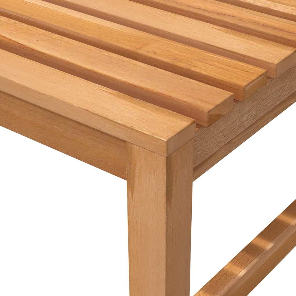 Hagebenk 150 cm heltre teak vidaXL