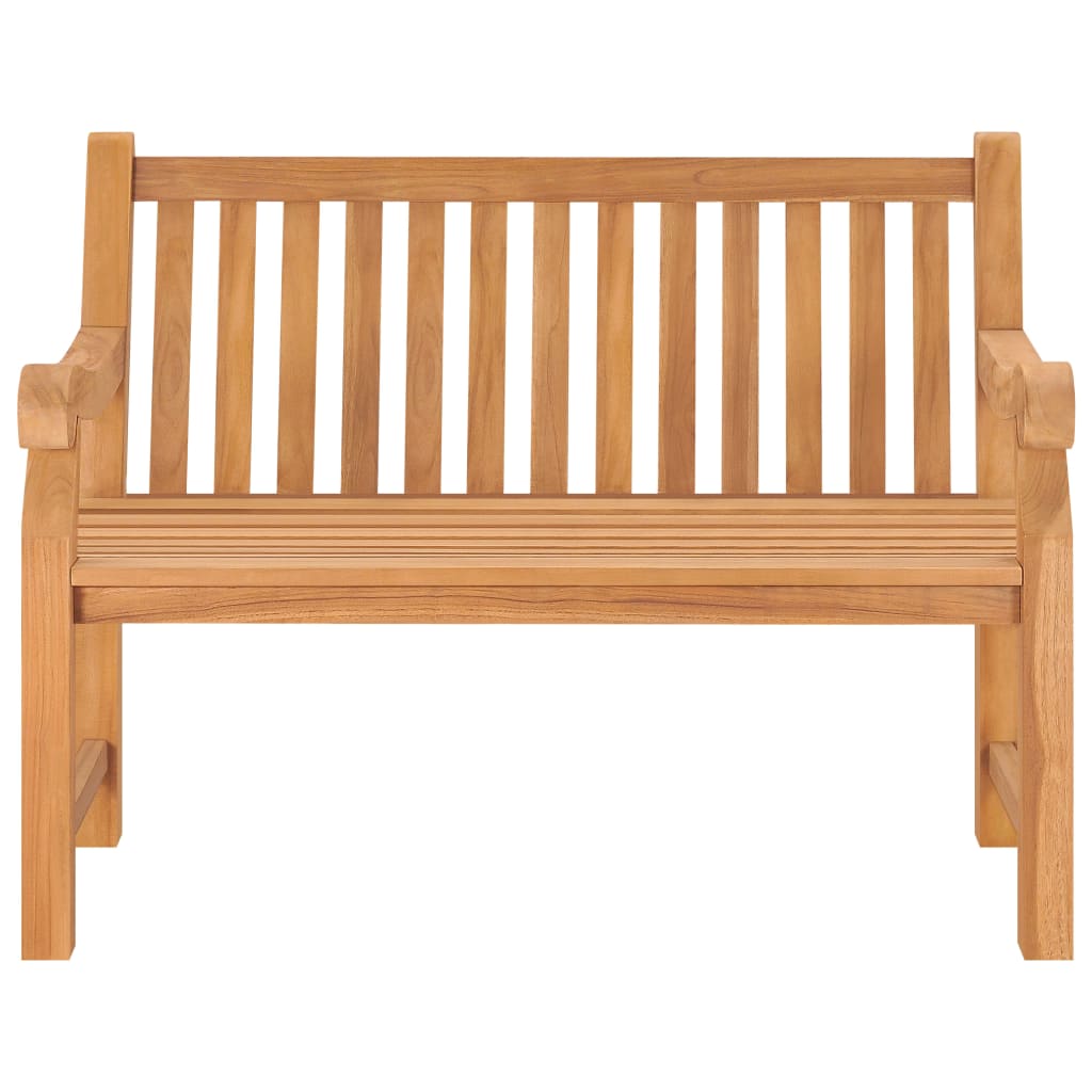 Hagebenk 114 cm heltre teak