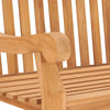 Hagebenk 114 cm heltre teak