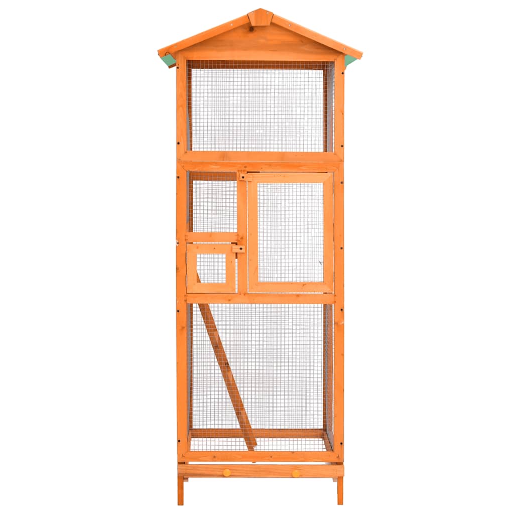 Fuglebur 68x62x166 cm heltre gran vidaXL