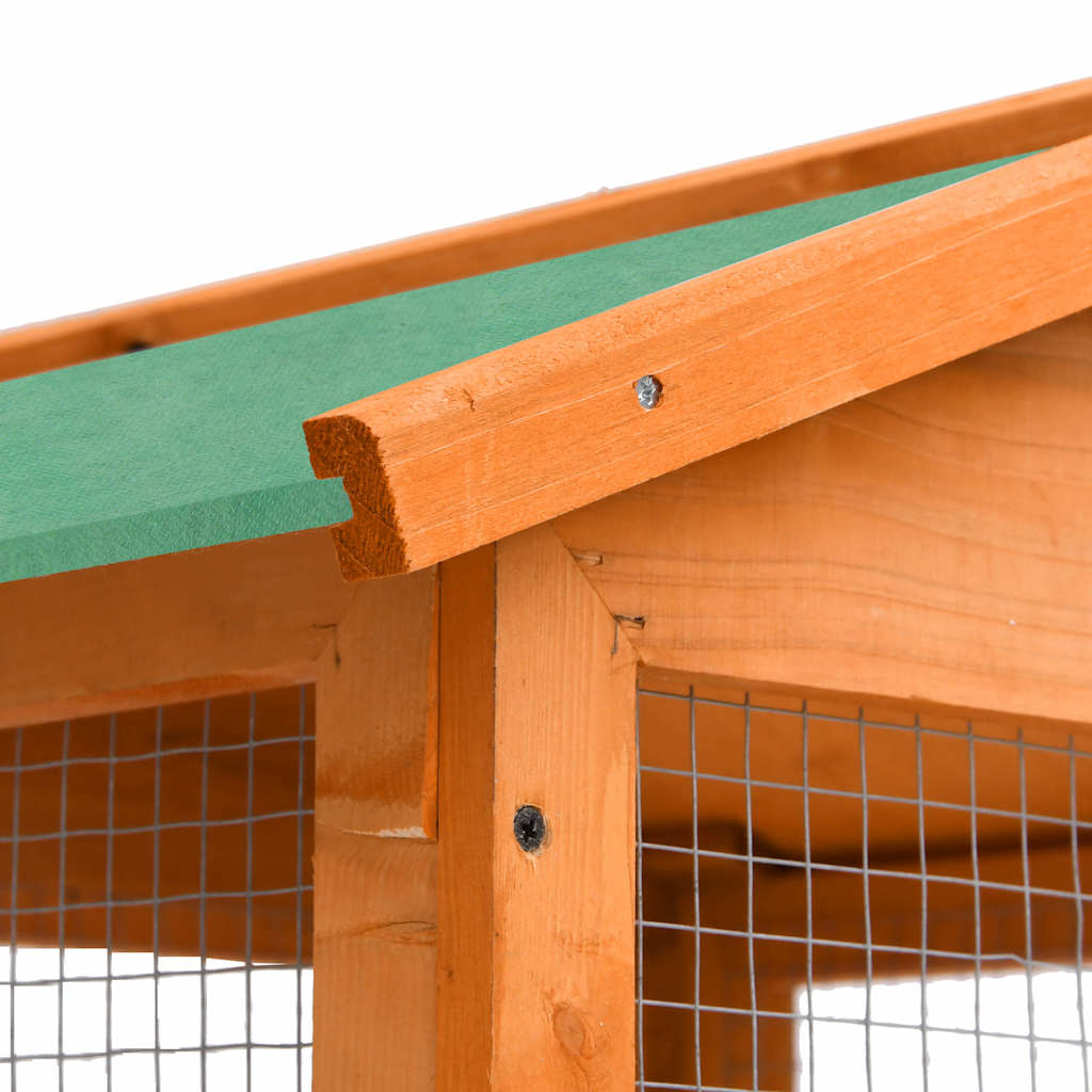 Fuglebur 68x62x166 cm heltre gran vidaXL