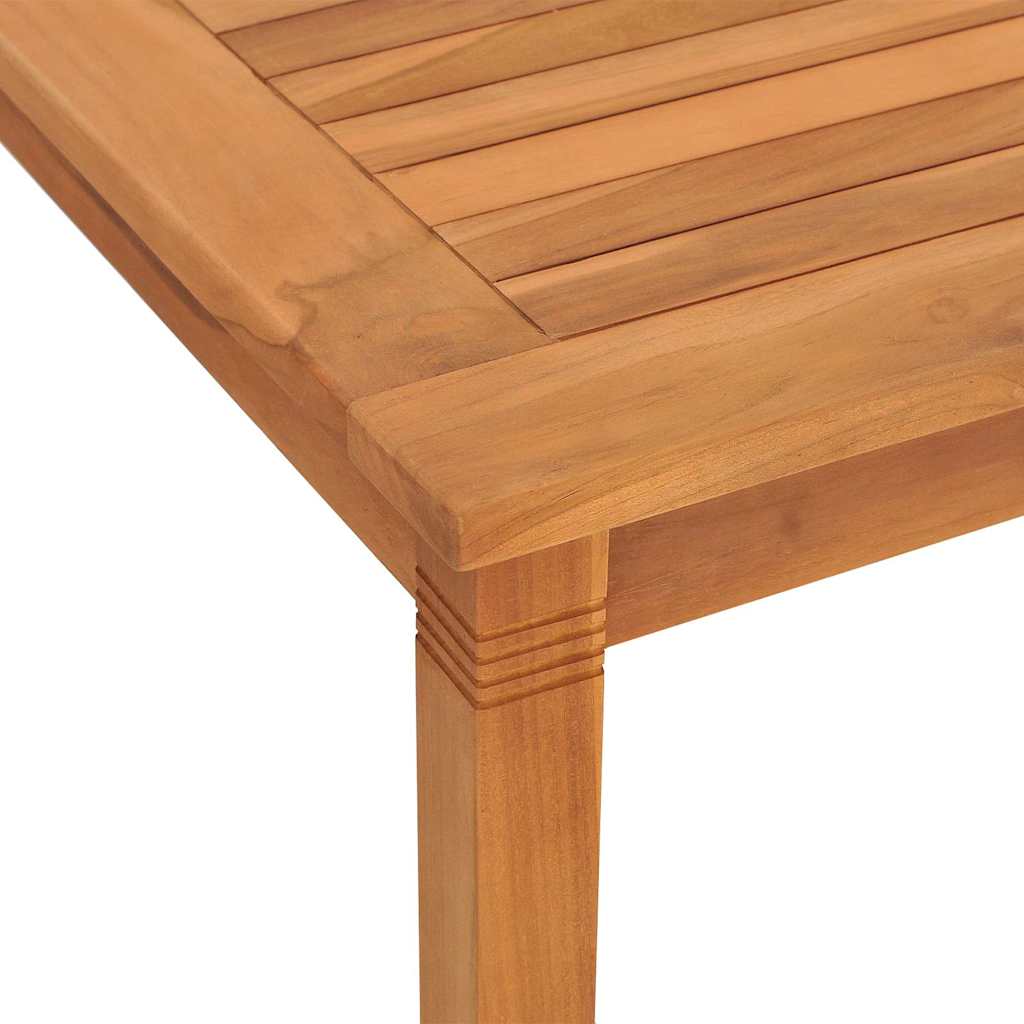 Utendørs spisebord 150x90x75 cm heltre teak