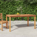 Utendørs spisebord 150x90x75 cm heltre teak