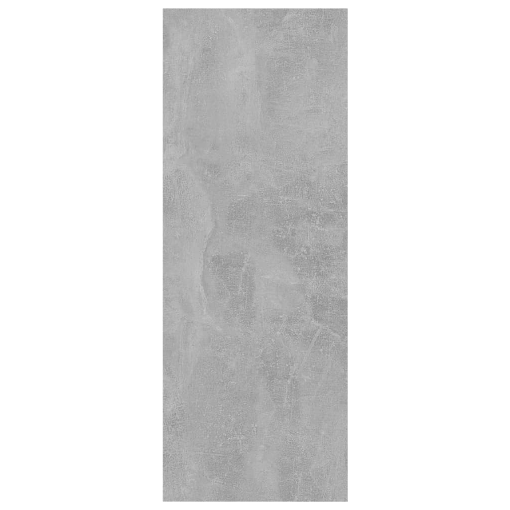Konsollbord betonggrå 105x30x80 cm konstruert tre