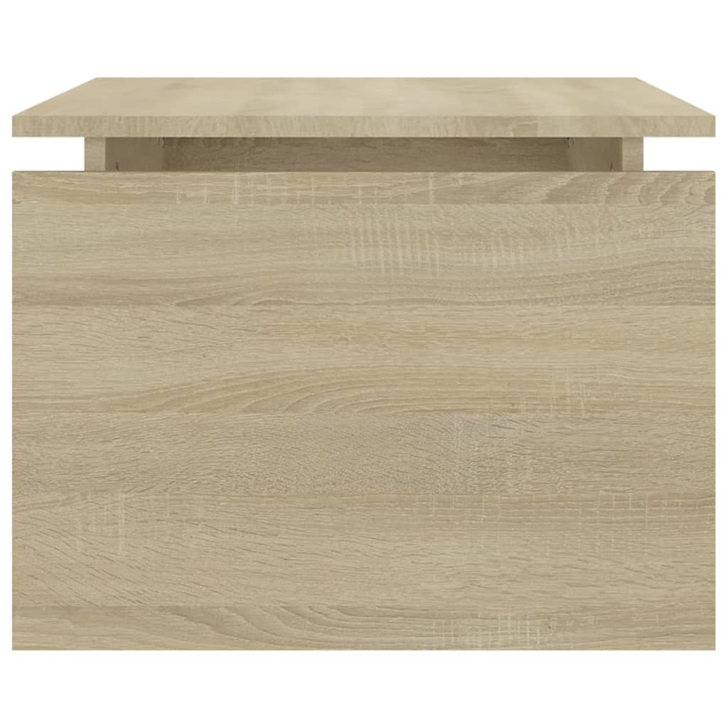 Salongbord sonoma eik 68x50x38 cm konstruert tre vidaXL