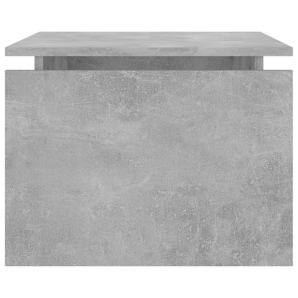 Salongbord betonggrå 68x50x38 cm konstruert tre vidaXL