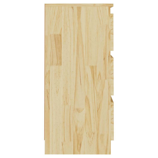 Nattbord 40x29,5x64 cm heltre furu