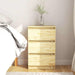 Nattbord 40x29,5x64 cm heltre furu