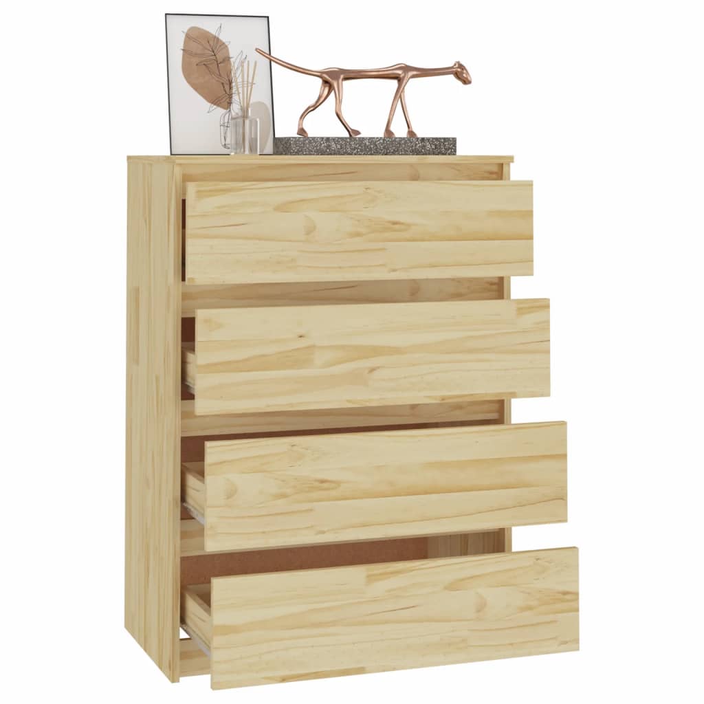 Sideskap 60x36x84 cm heltre furu