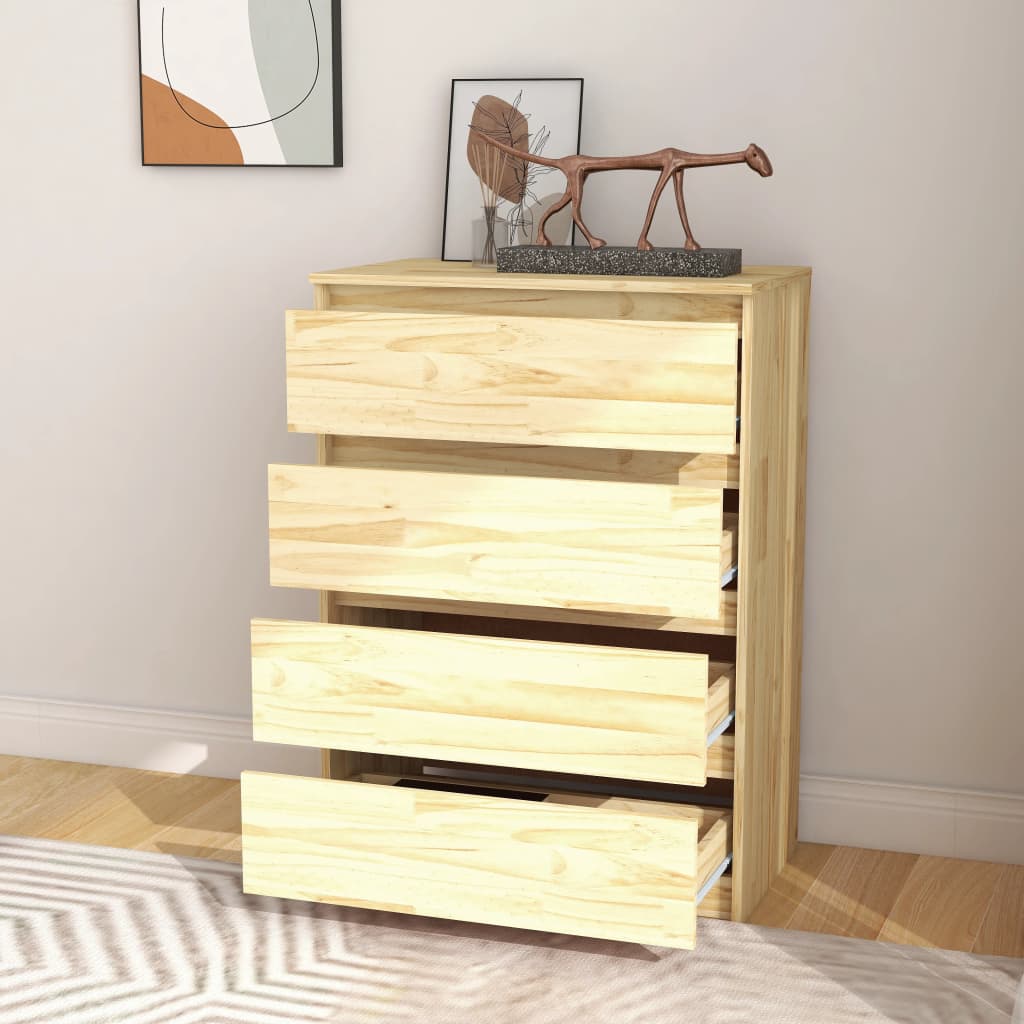 Sideskap 60x36x84 cm heltre furu
