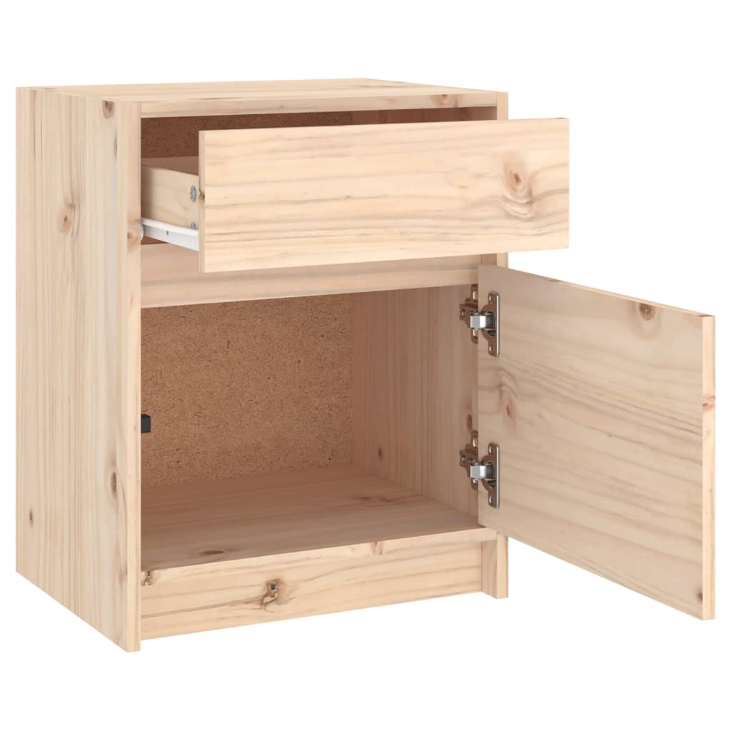 Nattbord 40x31x50 cm heltre furu
