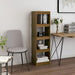 Bokhylle/romdeler honningbrun 40x30x135,5 cm heltre furu