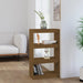 Bokhylle/romdeler honningbrun 60x30x103,5 cm heltre furu