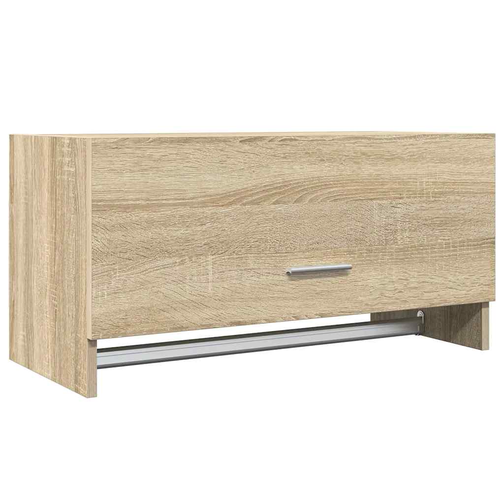 Garderobe sonoma eik 70x32,5x35 cm konstruert tre