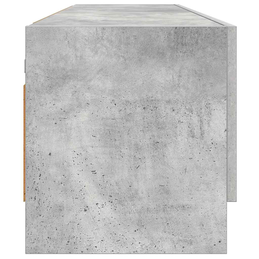 Garderobe betonggrå 70x32,5x35 cm konstruert tre
