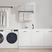Garderobe betonggrå 70x32,5x35 cm konstruert tre