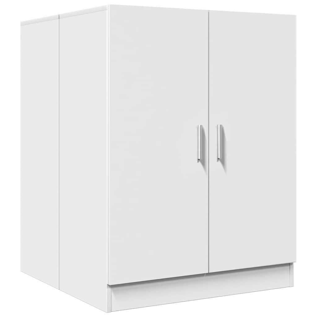 Vaskemaskinskap hvit 71x71,5x91,5 cm vidaXL