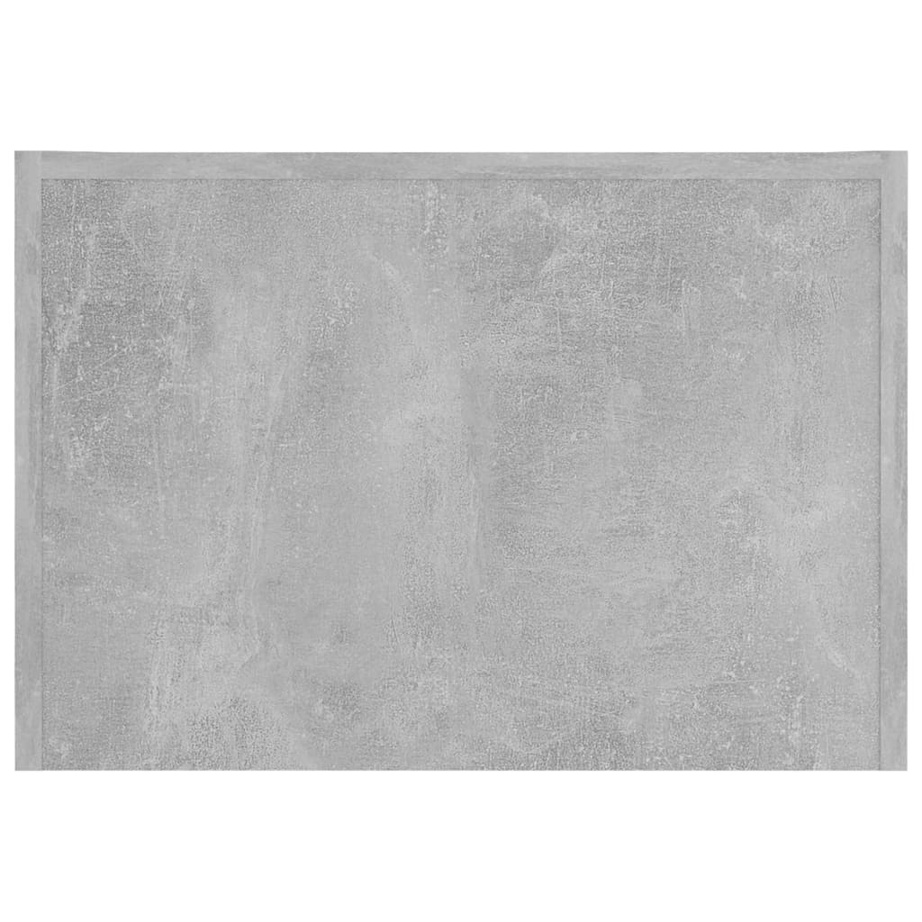Salongbord betonggrå 50x50x35 cm konstruert tre