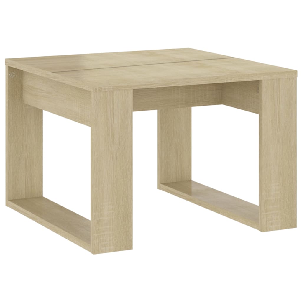 Sidebord sonoma eik 50x50x35 cm konstruert tre