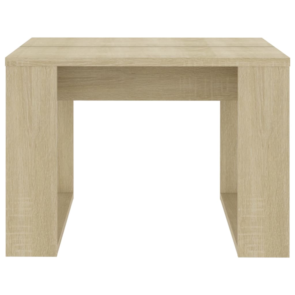 Sidebord sonoma eik 50x50x35 cm konstruert tre