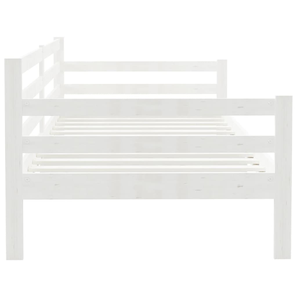 Dagseng hvit heltre furu 90x200 cm